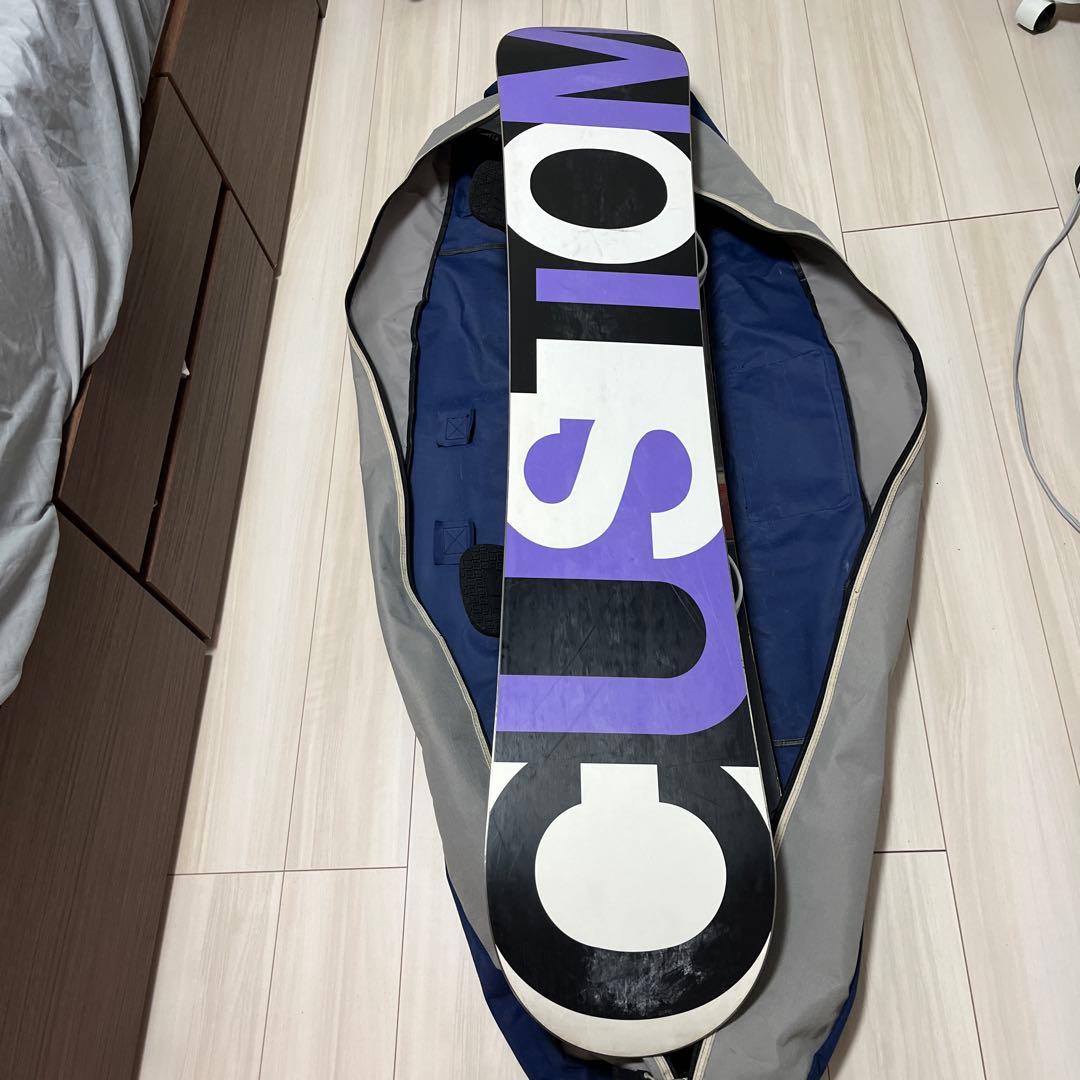 BURTON CUSTOM ビンディング、ケース付き