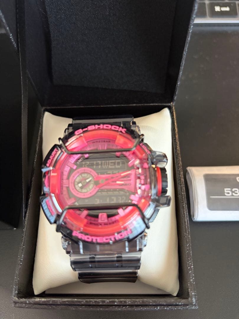 G-SHOCK GA-400SK-1A4JF 特注ブラックバンパー付き
