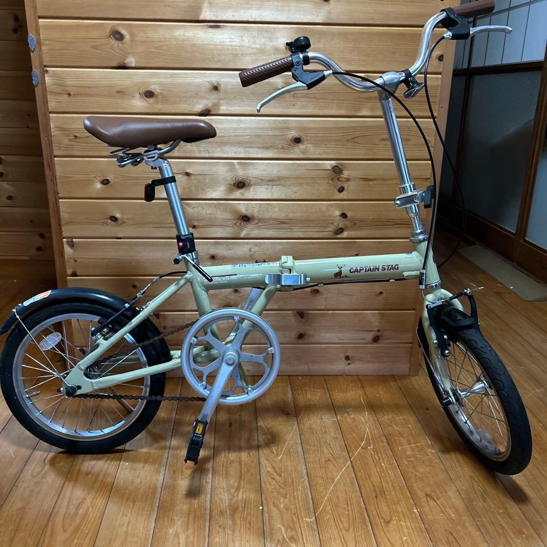 CAPTAIN STAG折りたたみ16インチ ￼送料込み