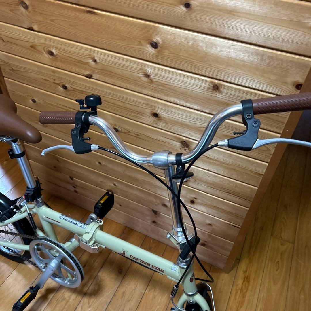 CAPTAIN STAG折りたたみ16インチ ￼送料込み