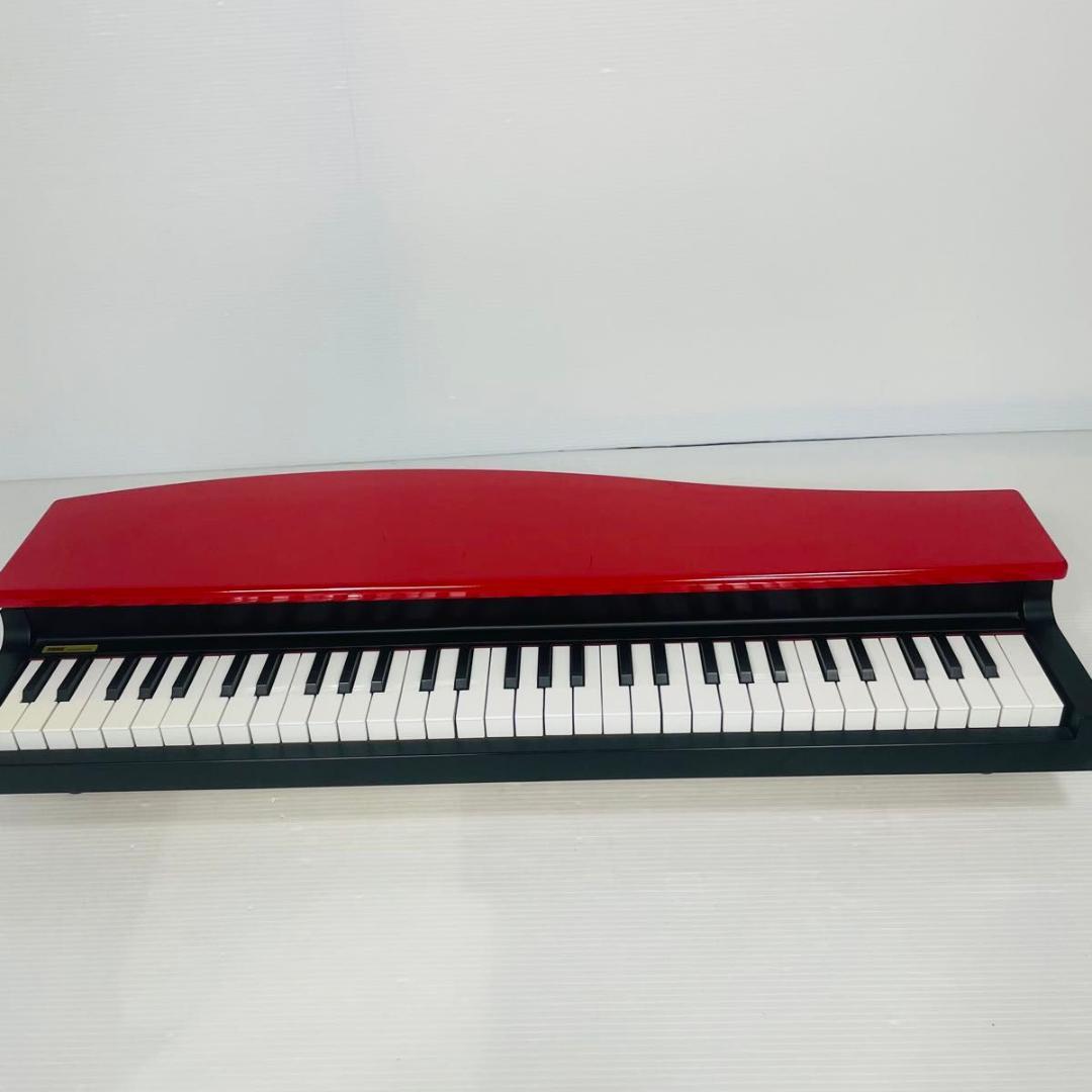 KORG MICROPIANO コルグ マイクロピアノ ミニ鍵盤61鍵 脚付 赤