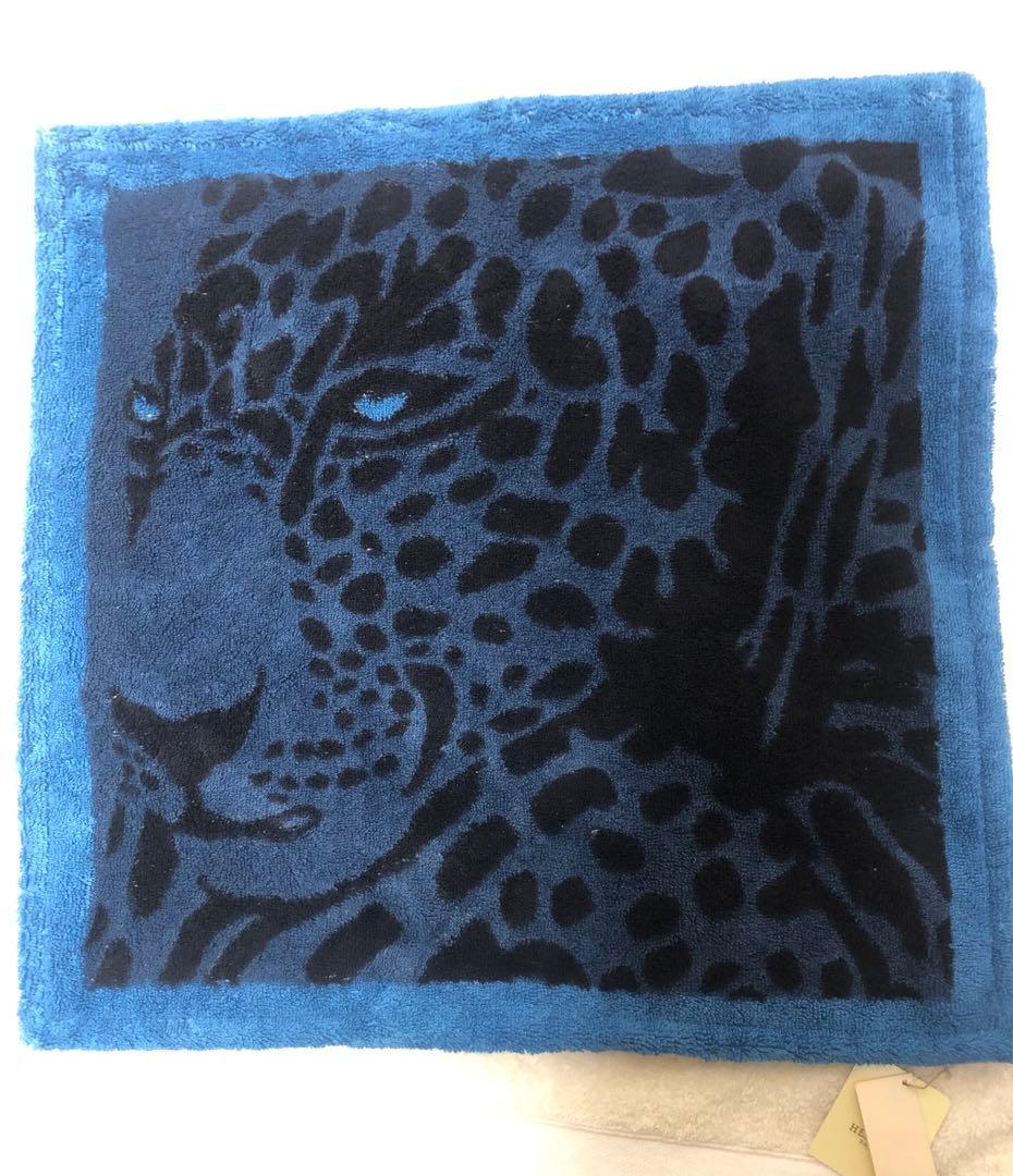 HERMES レオパード　タオル　ビーチ