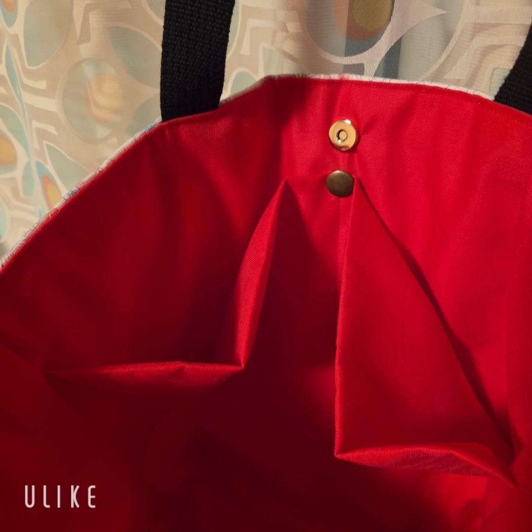 ●いちご●●親子もふもふシマエナガ　トートバッグ