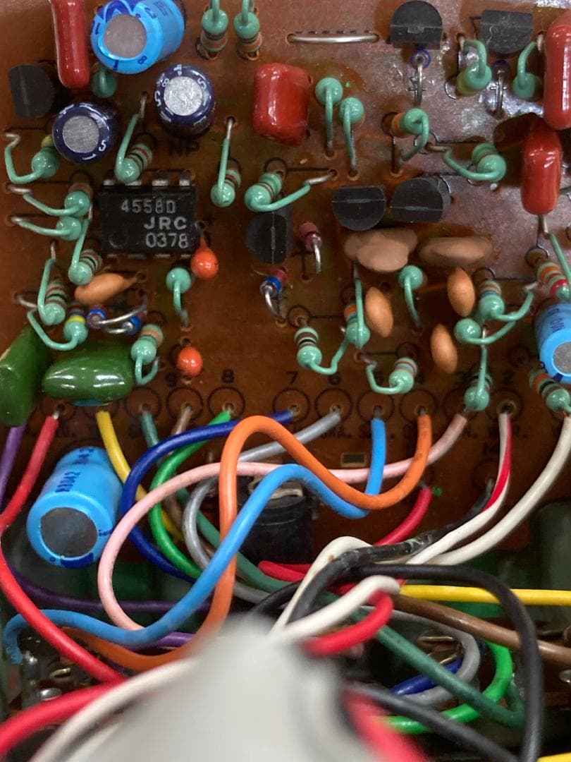 Maxon OD808 JRC4558D 初期モデル オーバードライブ