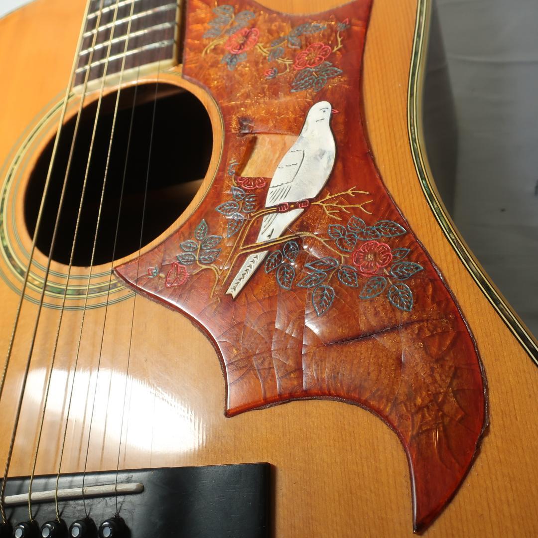 Morris W-30 エレアコ仕様 ギター ハードケース付