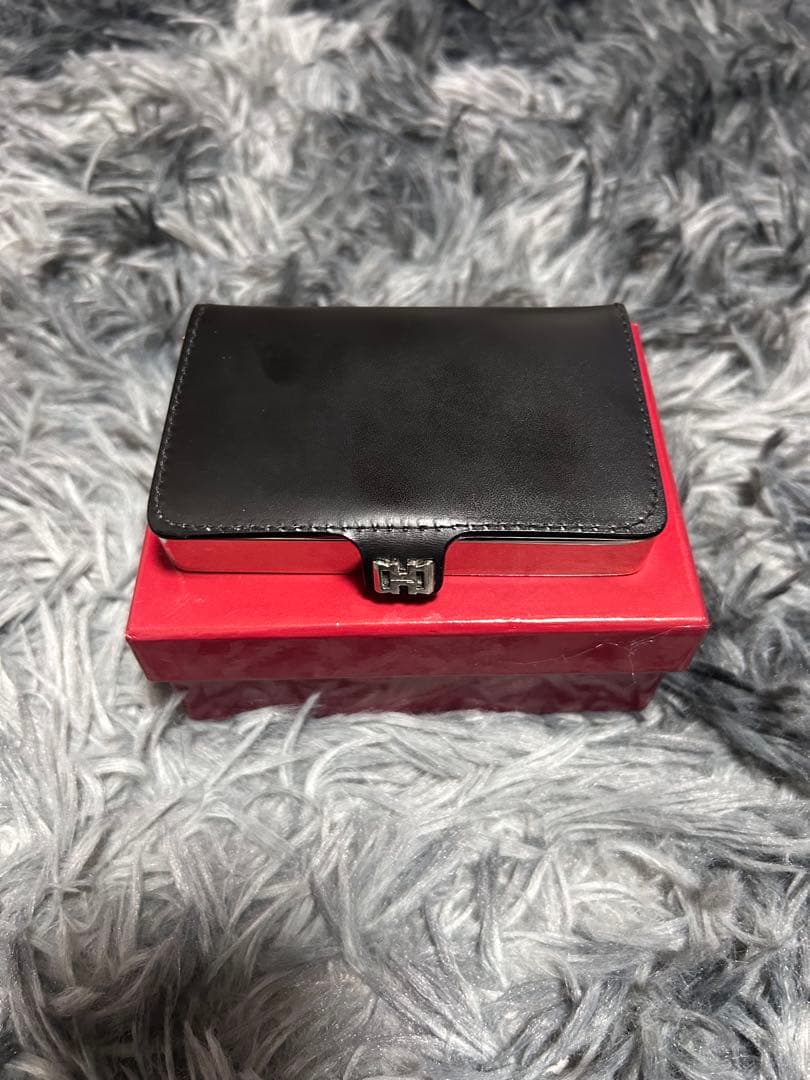 Salvatore Ferragamo レザー カードケース 名刺入れ