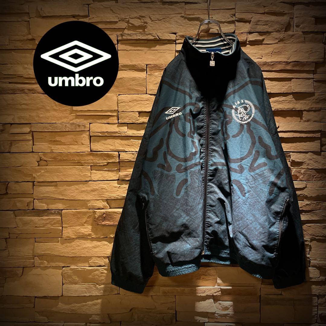 【期間限定】90s'/UMBROアンブロ×アヤックス/ナイロンジャケット/M