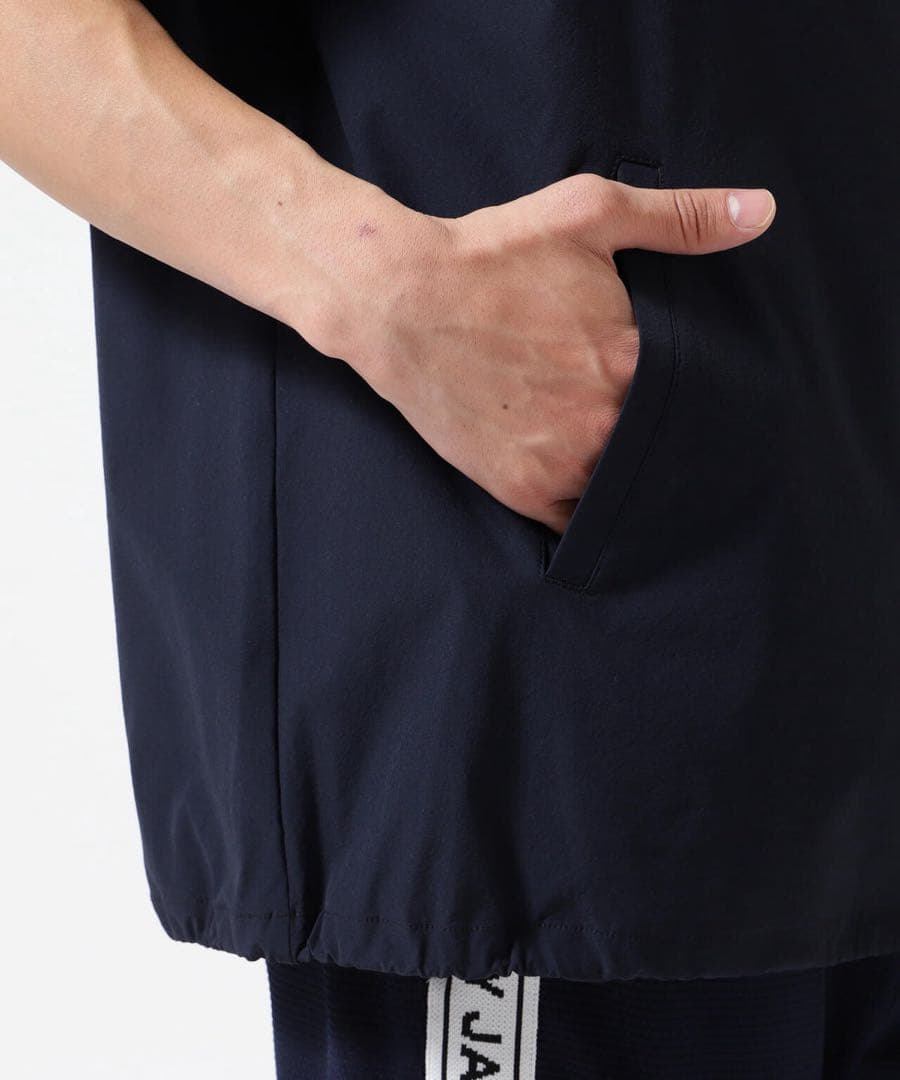 Jack Bunny!! 40Dナイロンタフタ半袖スニードジャケット　サイズ5