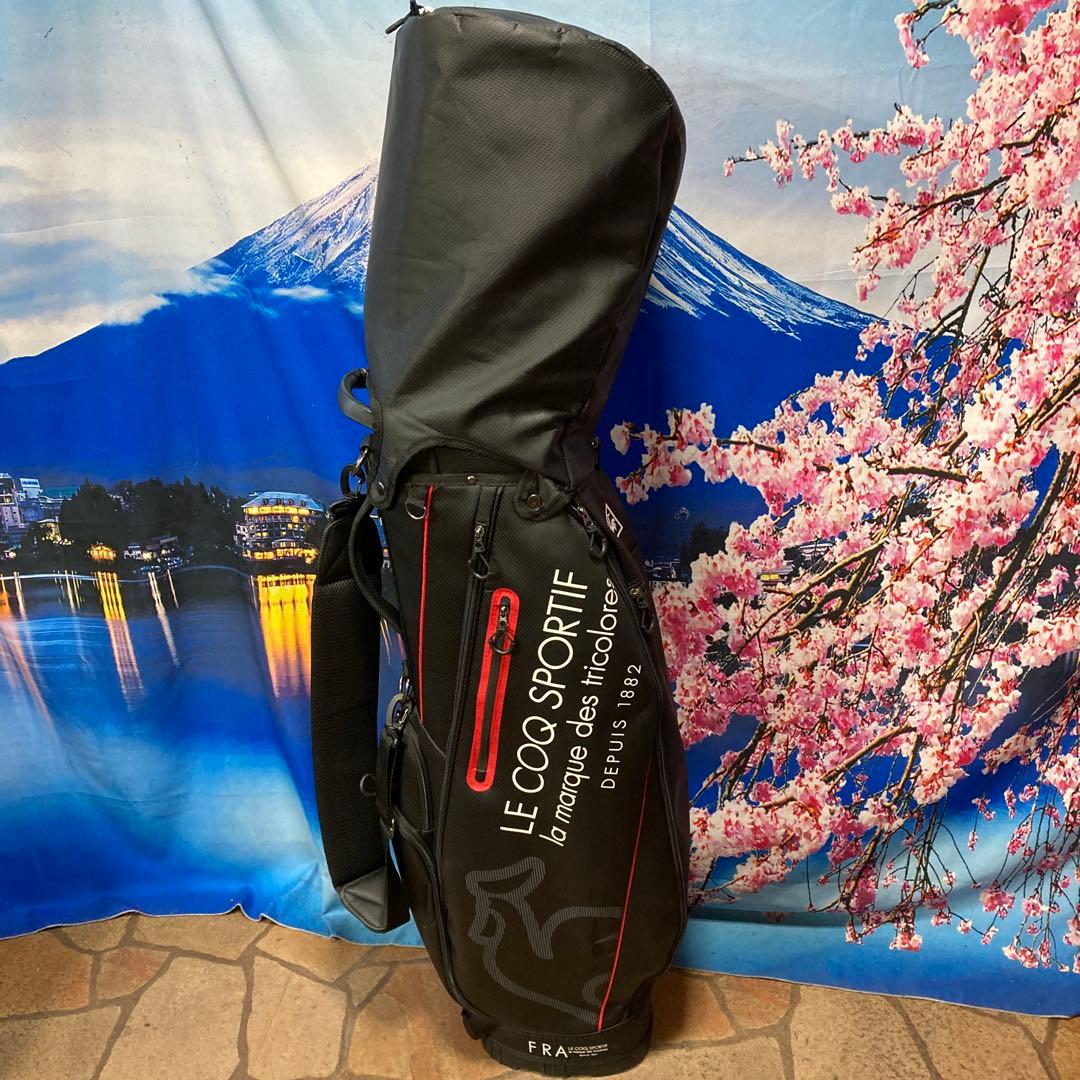 寶BU-1096 LE COQ SPORTIF キャディバッグ ブラック