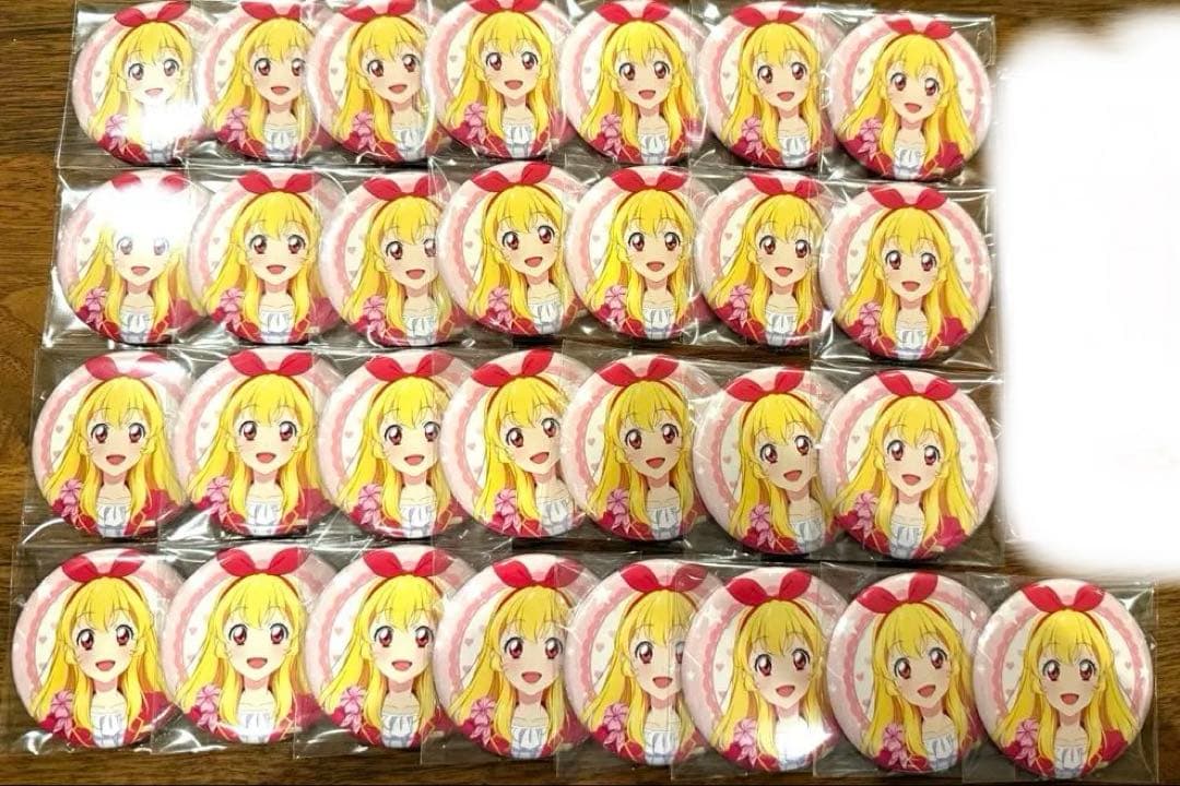 アイカツ 星宮いちご 缶バッジ ベッセル ホテル まとめ売り