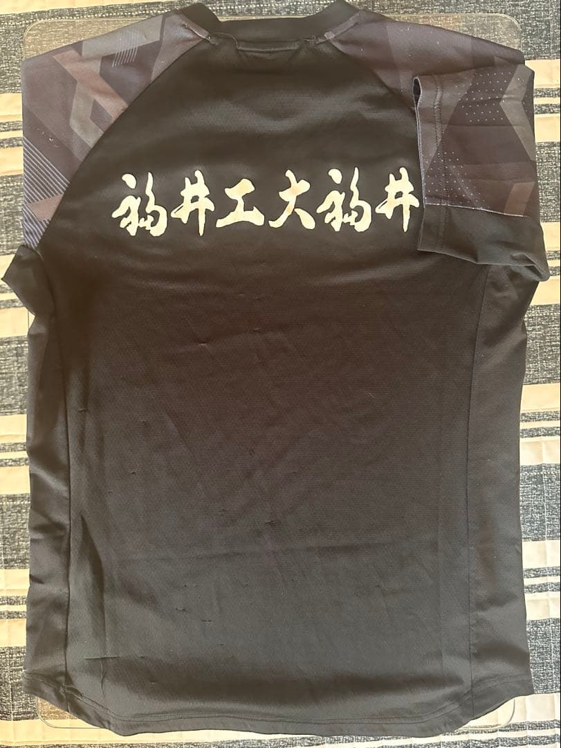 福井工大福井高校 バレーボール アシックス　Tシャツ　2XL