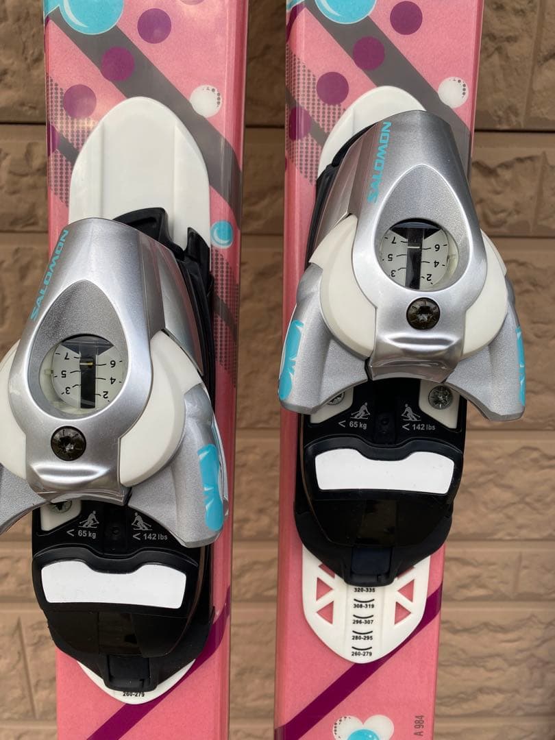 【新品未使用】サロモン ツインチップ スキー板 Le ciel 141cm