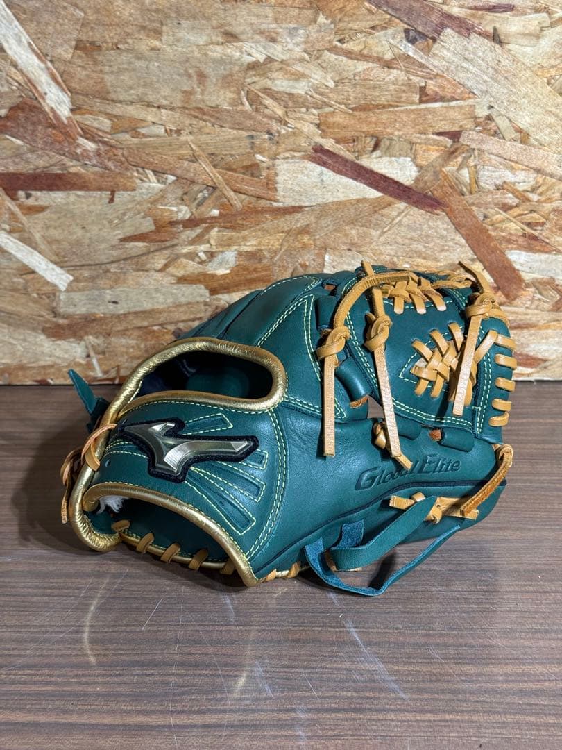 Mizuno Glove Elite ダークグリーン　練習用