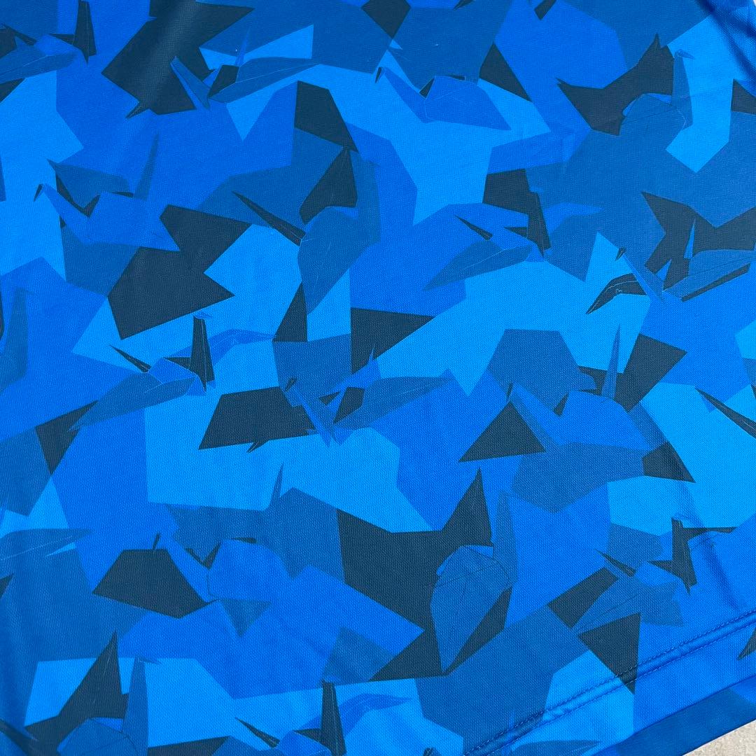 1piu1uguale3 GOLF ポロシャツ　メンズ　ゴルフ　カモフラ　迷彩