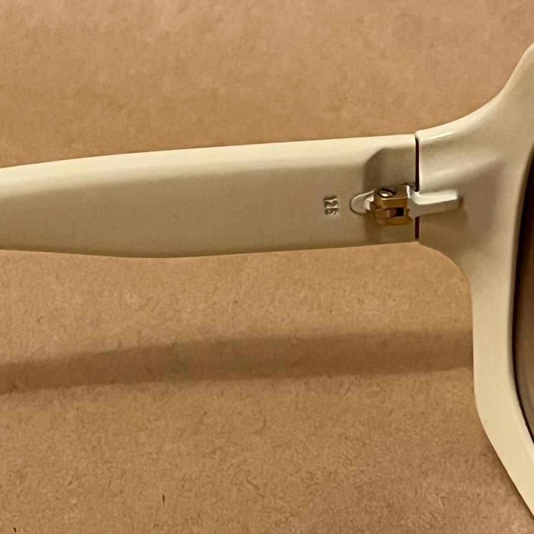 （希少）Dior クリスチャン　ディオール　サングラス　白　ホワイト