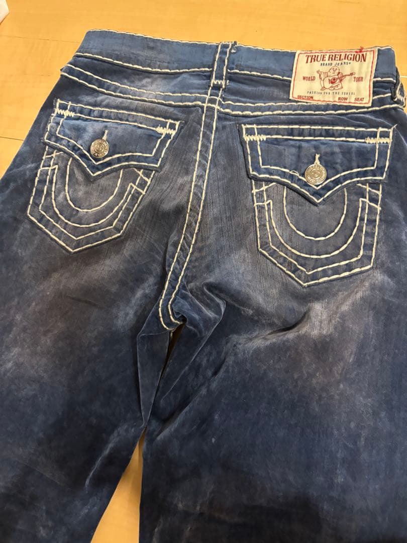 パンツ VINNY VELVET SUPER T TRUERELIGION JEANS