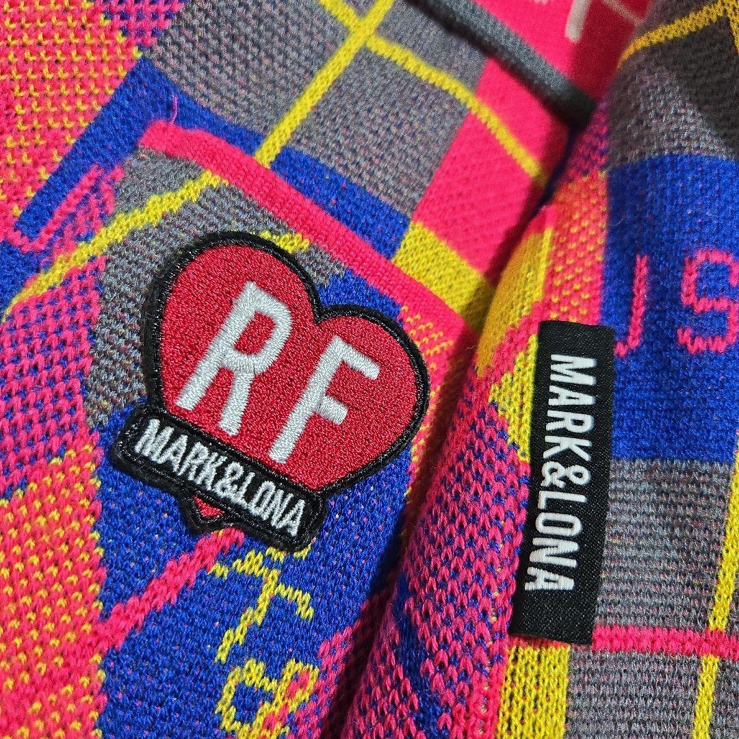 美品 マークアンドロナ アーガイル柄 セットアップ 日本製 近年モデル