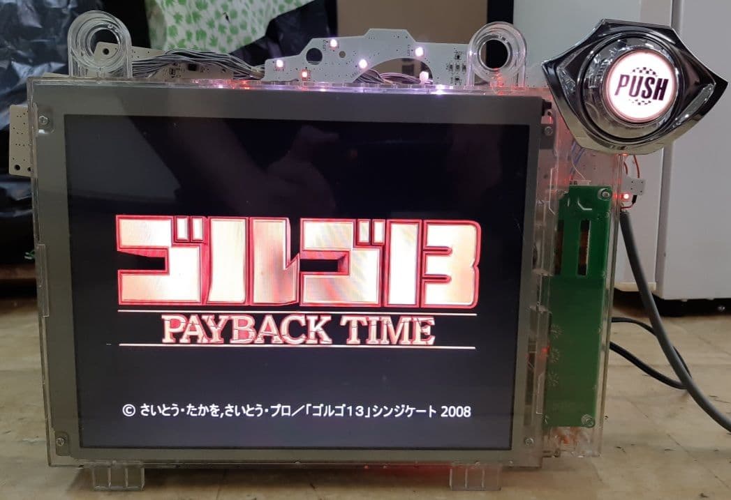 卓上パチンコ CRAゴルゴ13 PAYBACK TIME 9AW 甘デジ