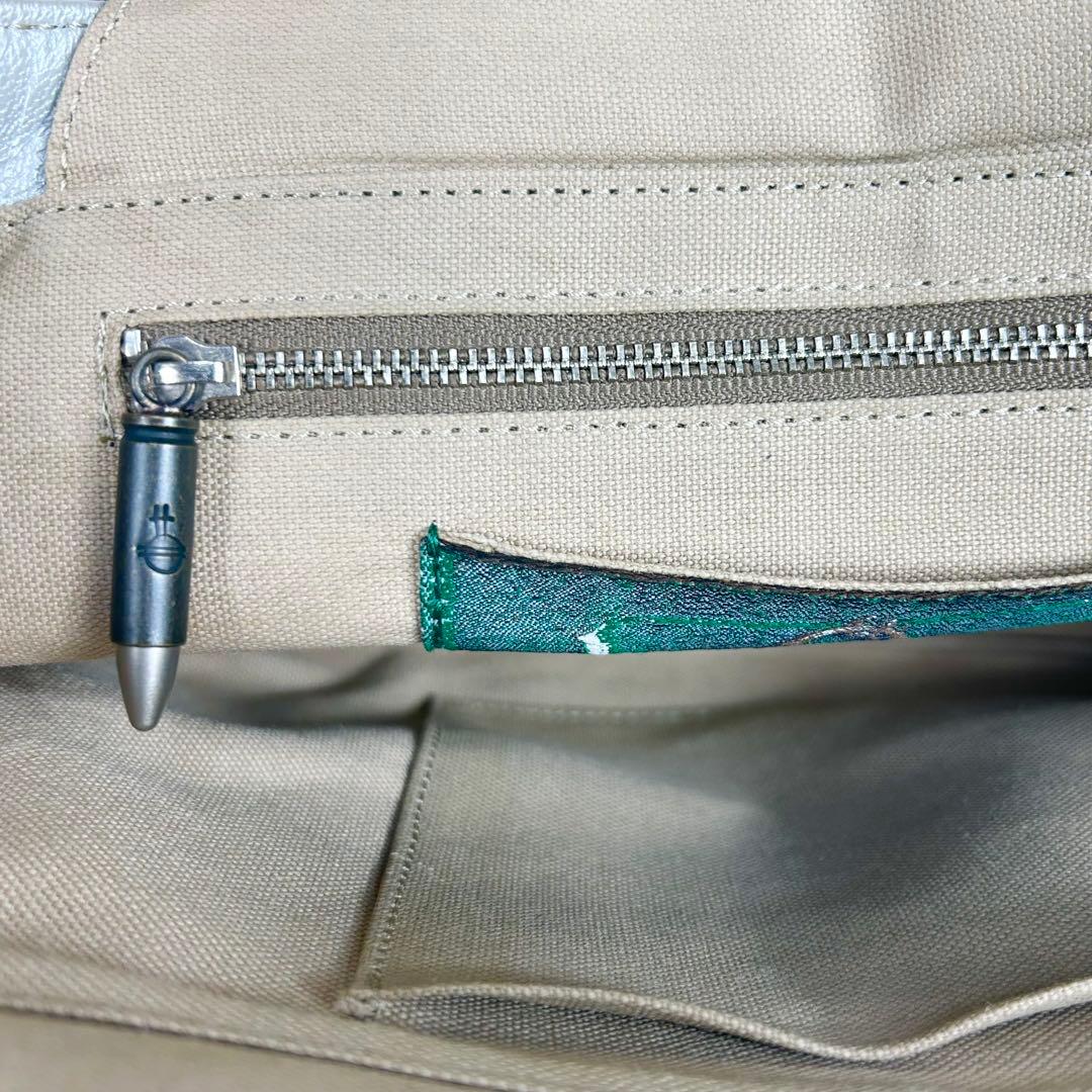 ヒロコハヤシ ジラソーレ シルバー　ハンドバッグ セレモニー　フォーマル　保存袋