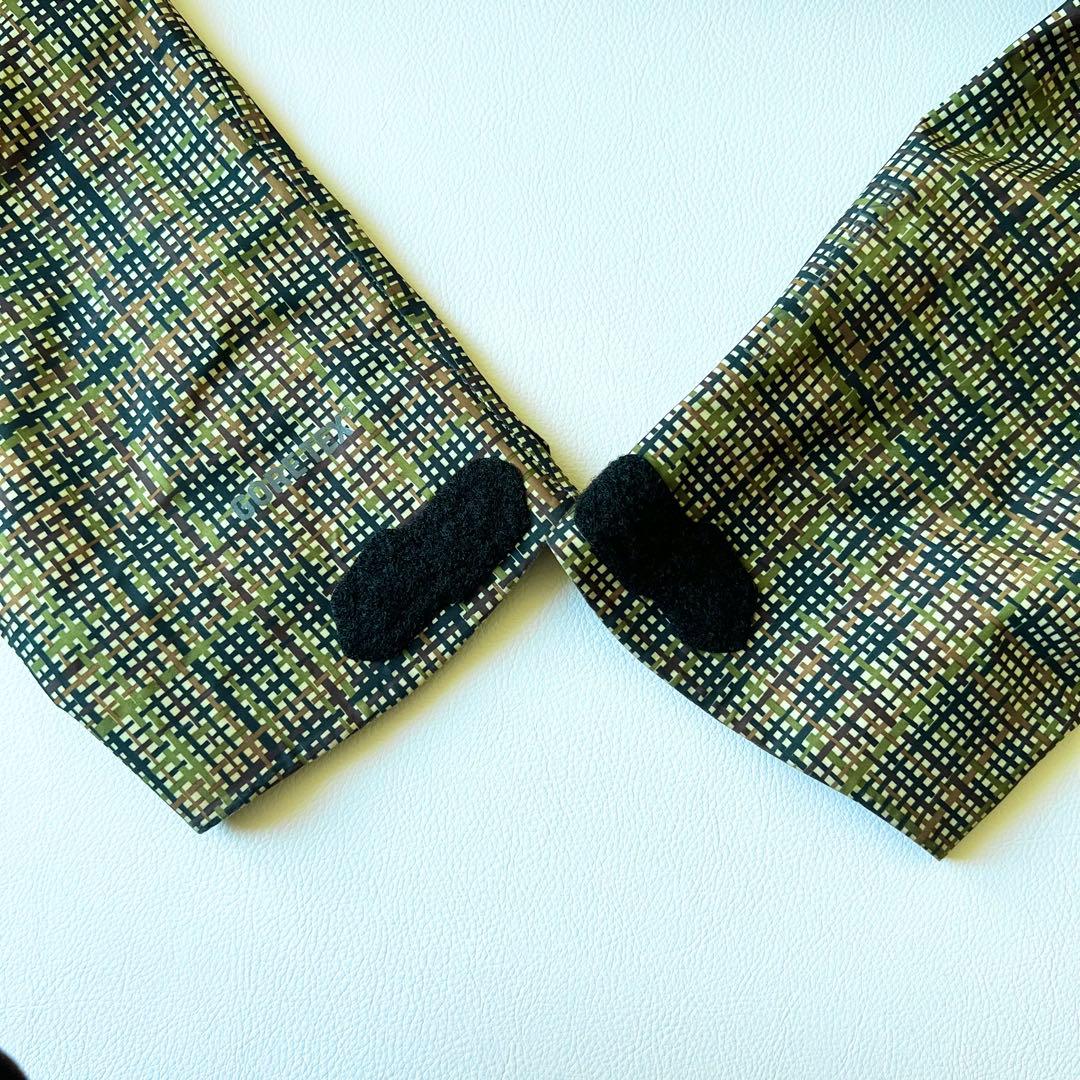 3245【美品】バートン　ジャケット akゴアテックス チェック総柄サイクリック