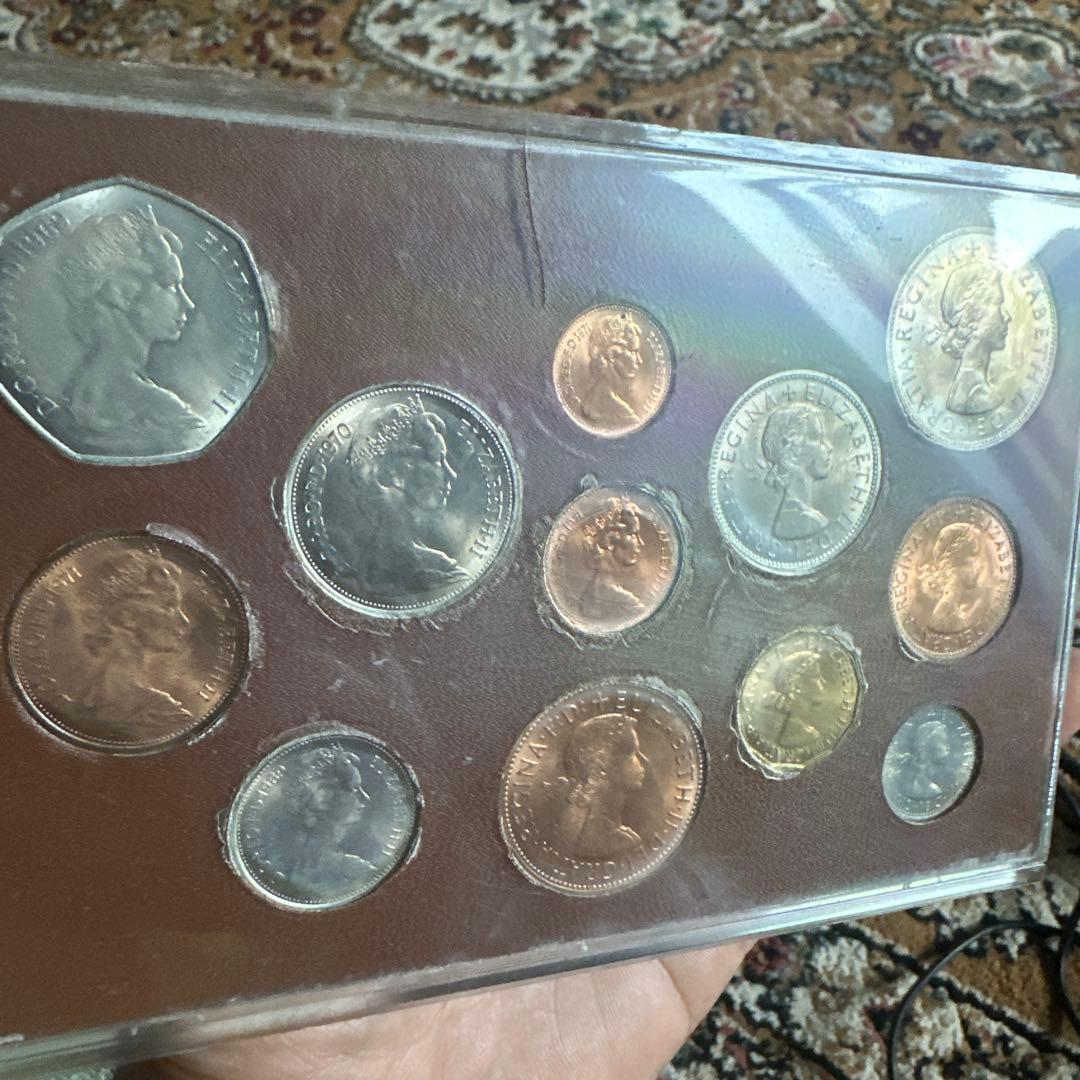 Great britain イギリス 完全な十進法セット