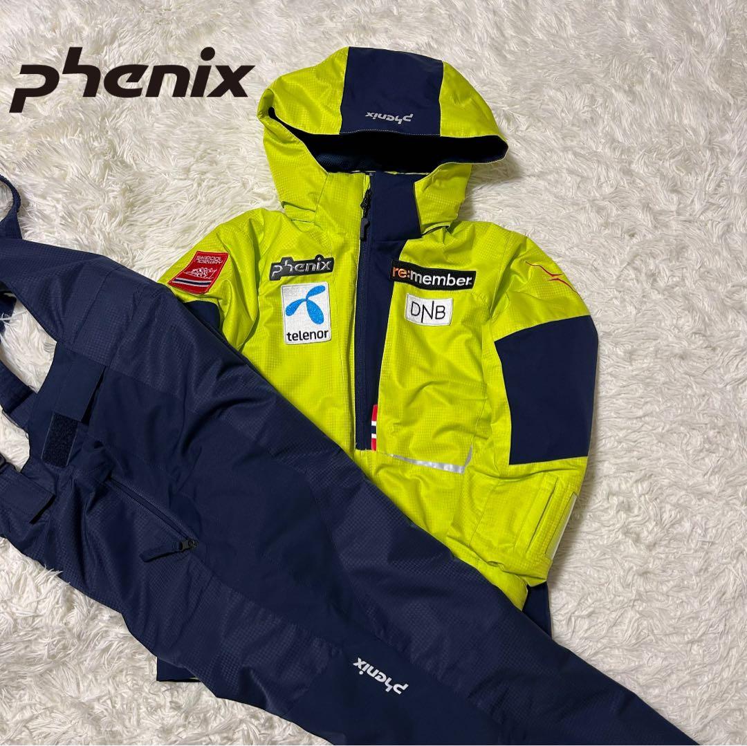 【美品】phenix フェニックス スキーウェア ノルウェー ワッペン 150