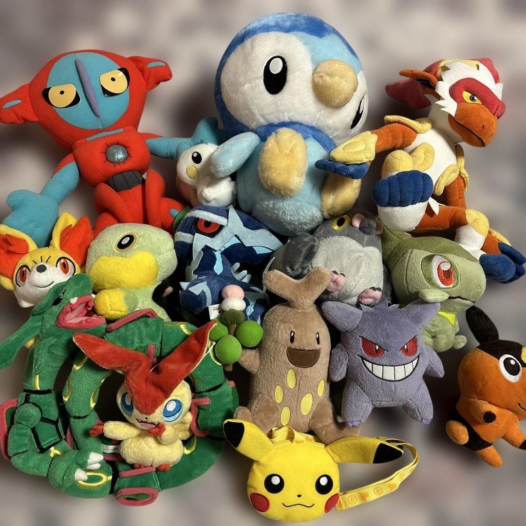 【15点セット】 ポケットモンスター ぬいぐるみ まとめ売り