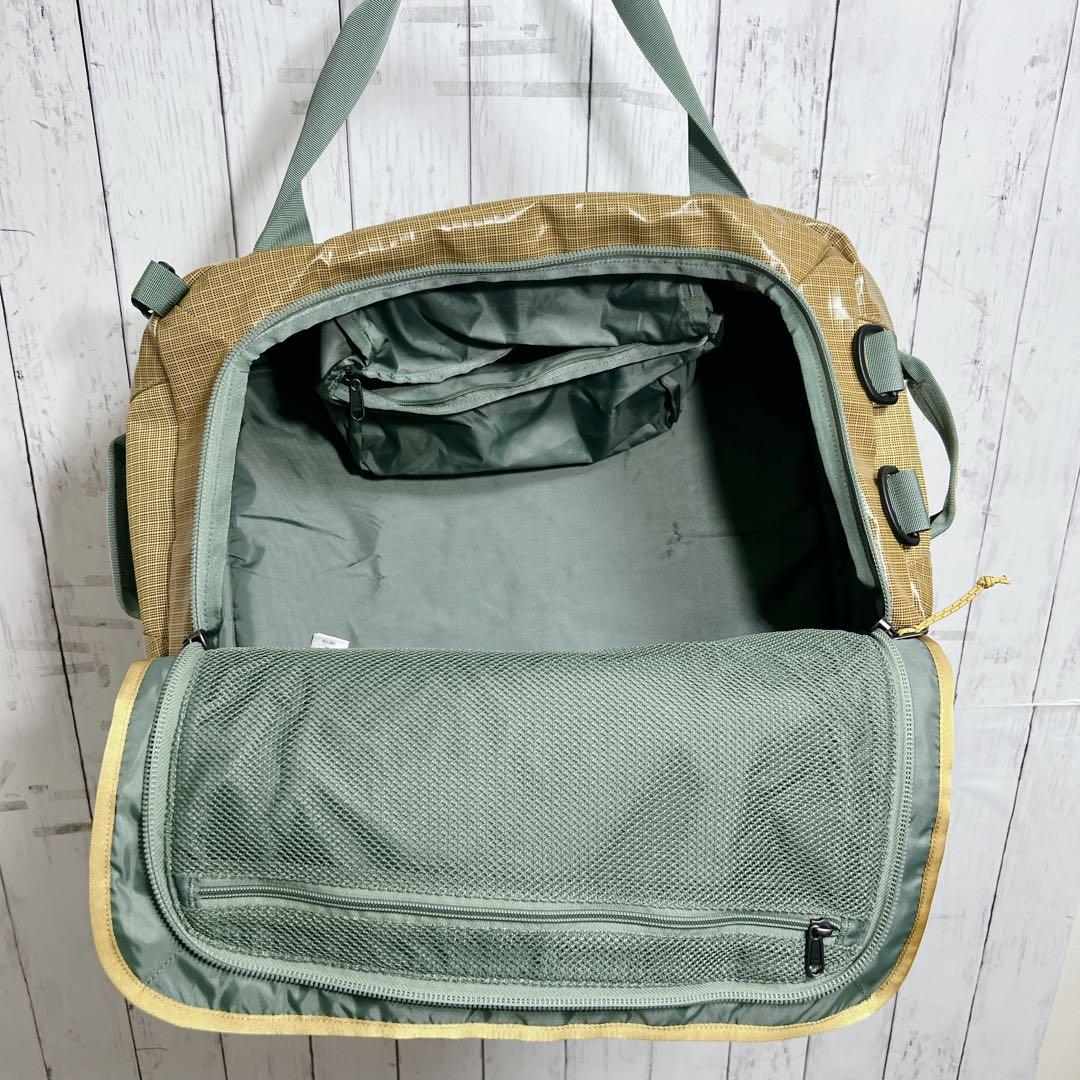【極美品】パタゴニア ブラックホール ダッフル 40L ゴールド 2way
