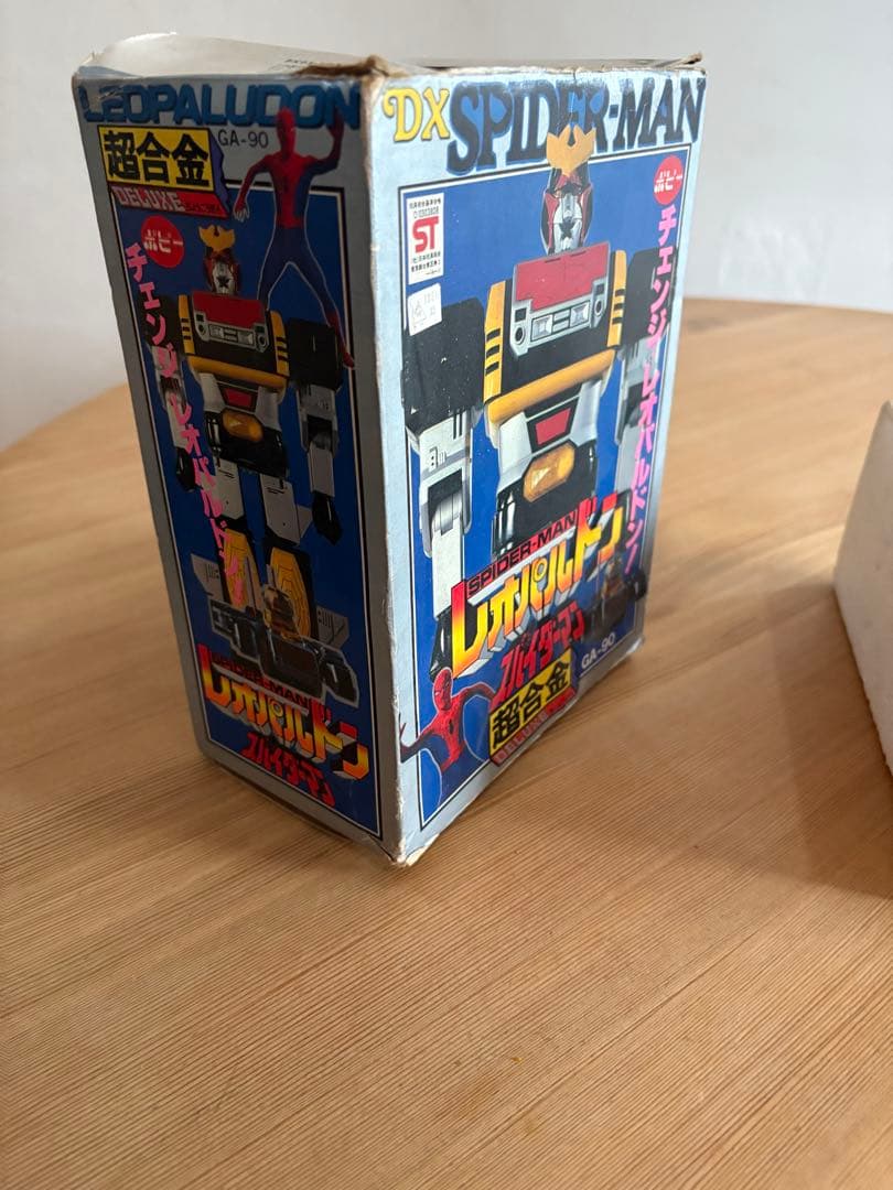 レオパルドン　DX超合金　GA-90 スパイダーマン 当時もの