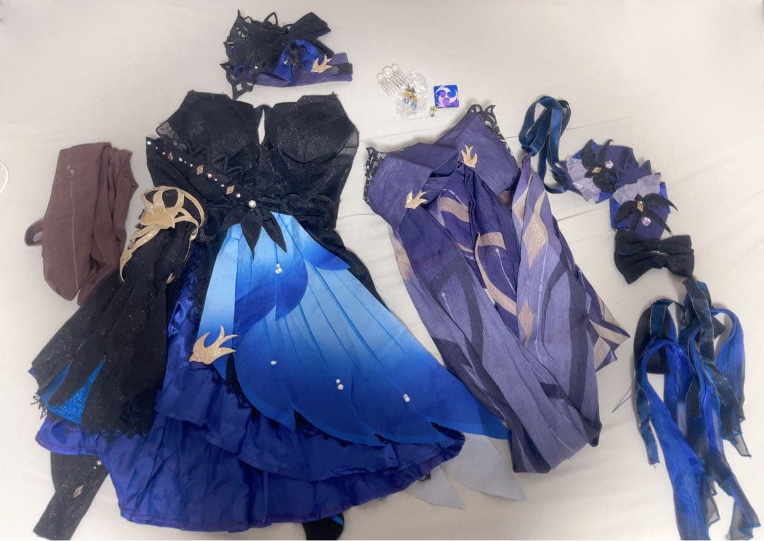 刻晴　海灯祭　コスプレ衣装　猫屋小敷製