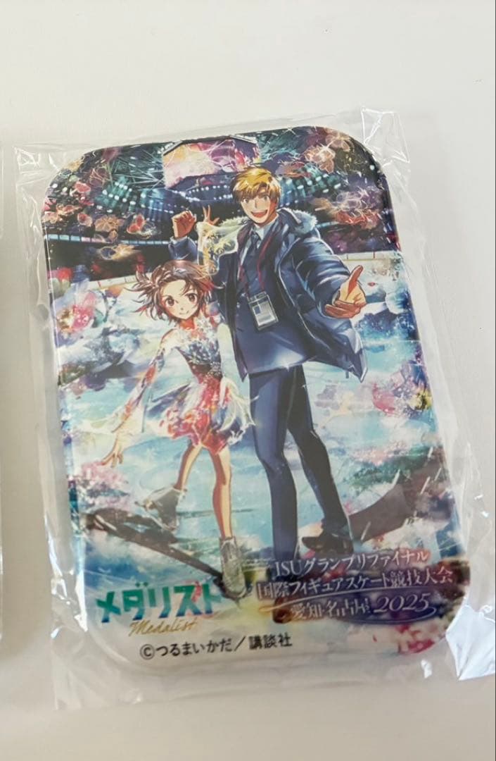 ISUグランプリファイナル 2025ピンバッチ　缶バッチ　メダリスト　非売品