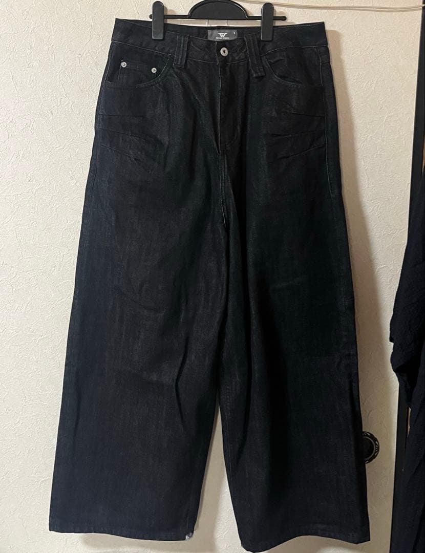 専用Trendt Vision Raw Baggy Denim Jeans