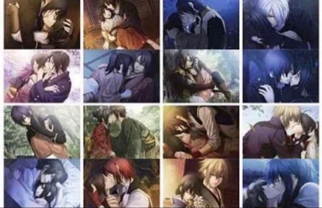 薄桜鬼 恋文セット 名言録 発売記念キャンペーン ポストカード 全16種