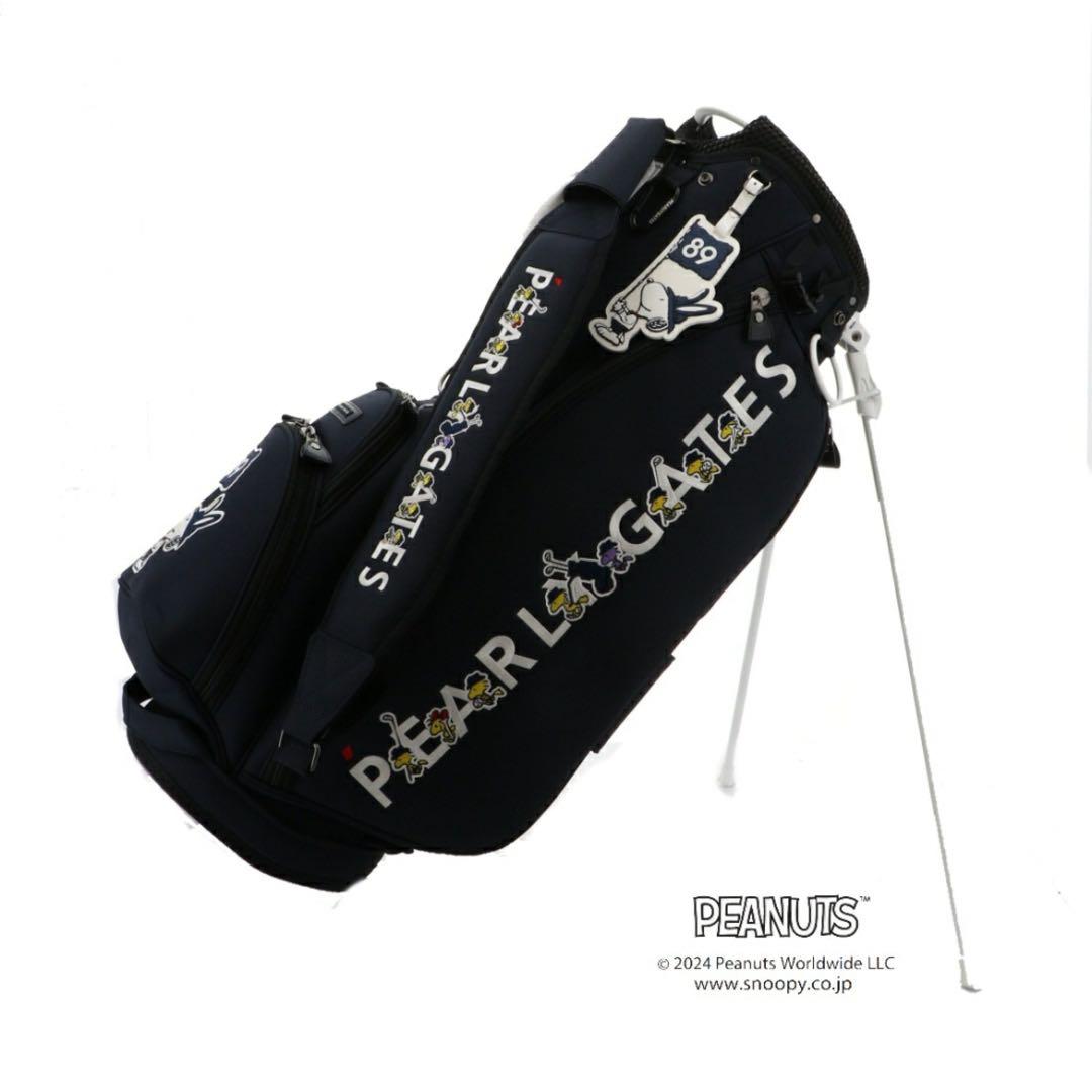 パーリーゲイツ スタンドキャディバッグ スヌーピーコラボ 限定