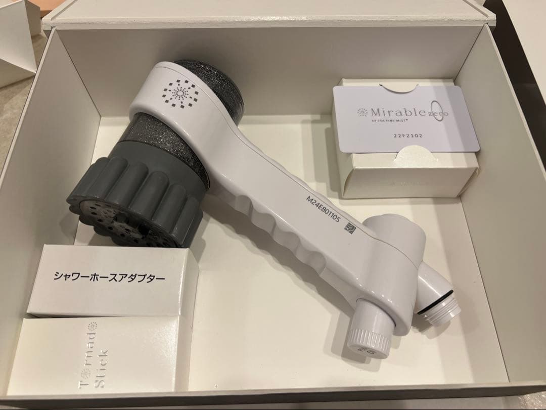 ミラブル zero シャワーヘッド ウルトラファインバブル
