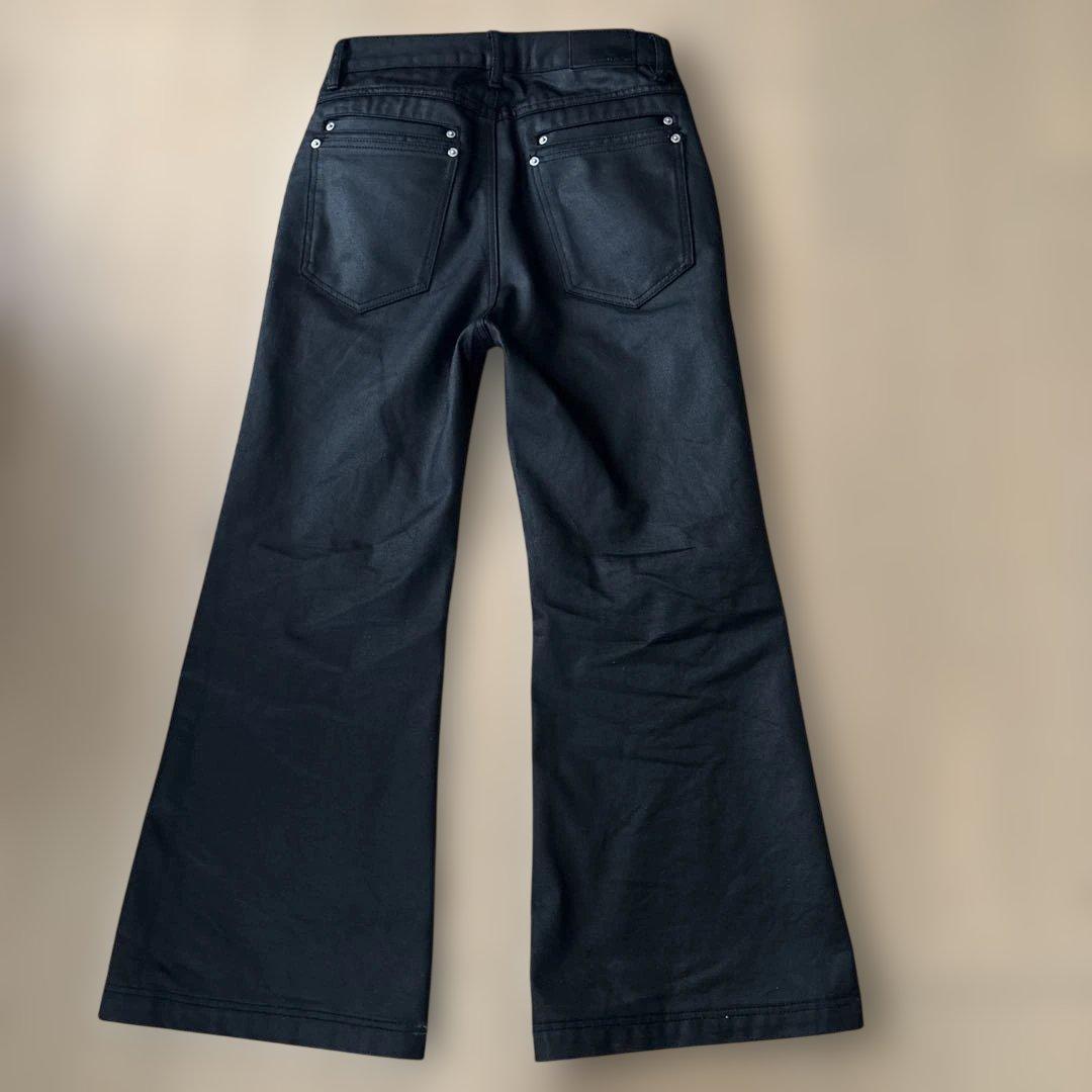 パンツ Asapmode Stacked Oil Coating Pants S