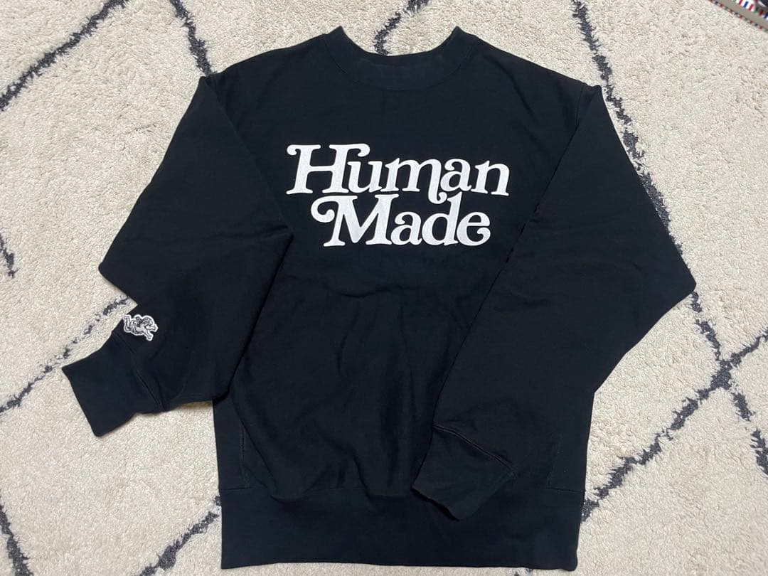HUMAN MADE x Girls Don'T Cry トレーナー M