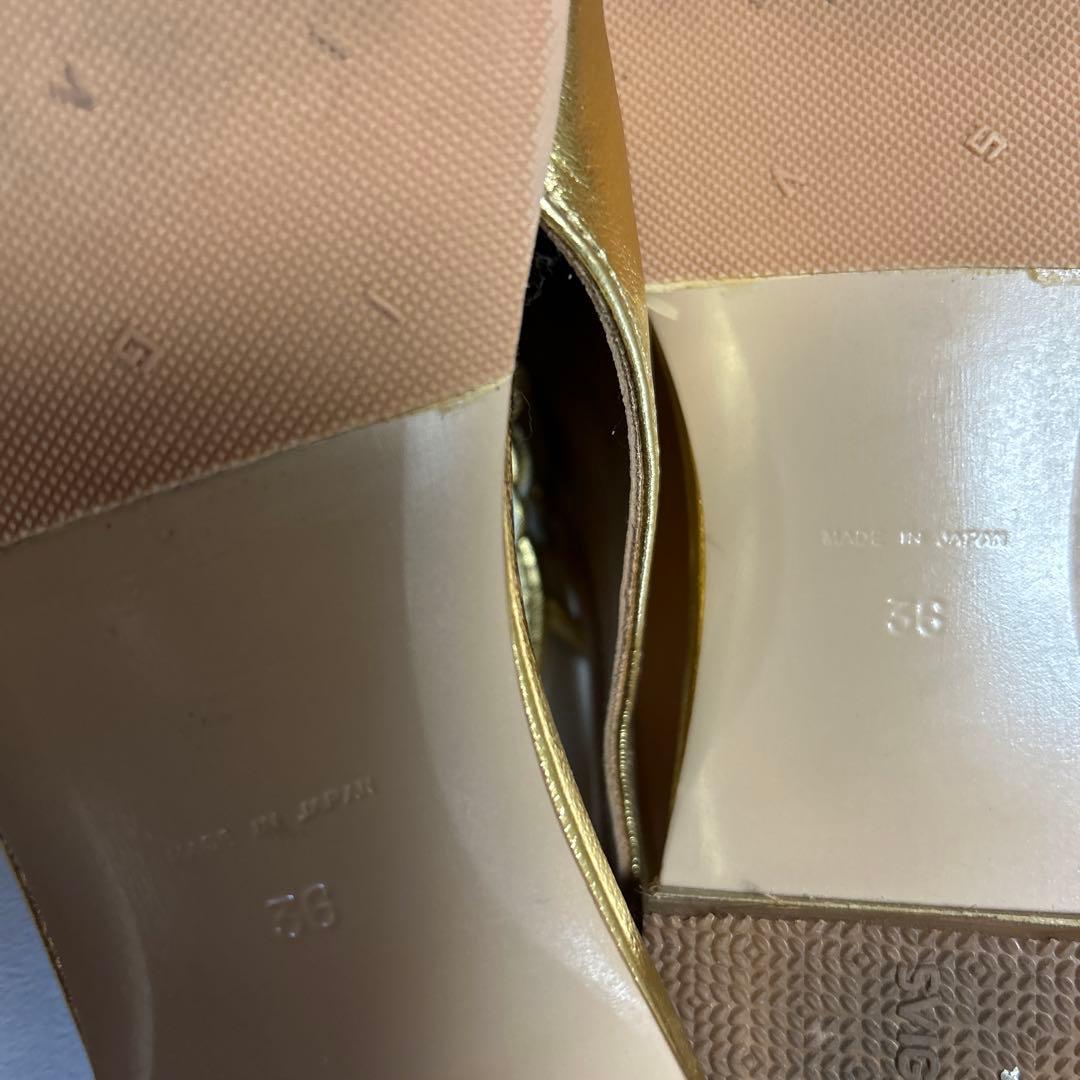 ■PIPPICHIC AMBER COCO ゴールド 美品 36■