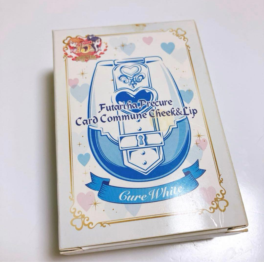 ふたりはプリキュアカードコミューンチーク&リップキュアホワイト⭐︎
