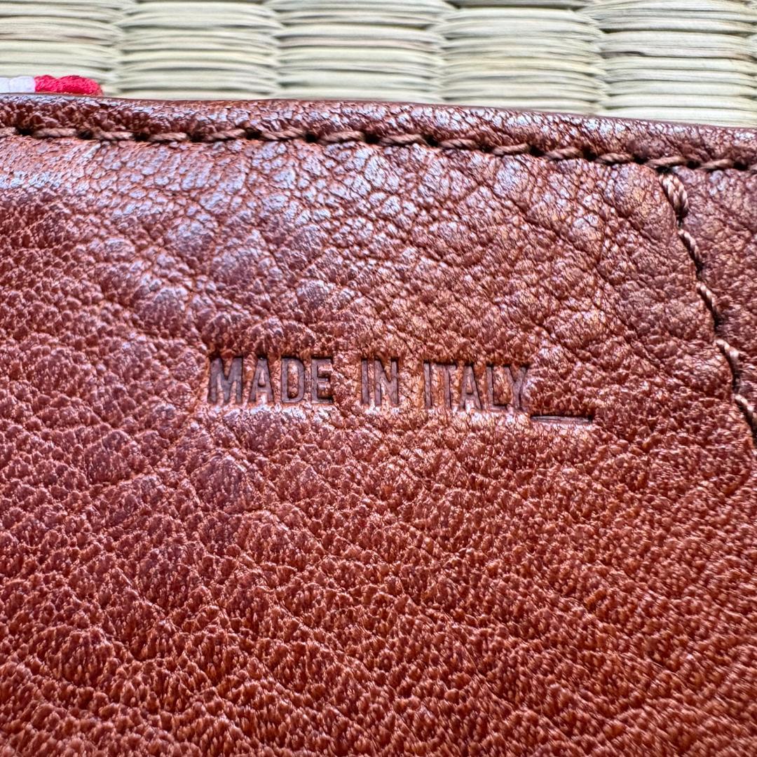 hardgraft イタリア製 本革パスポートカバー ブラウン系