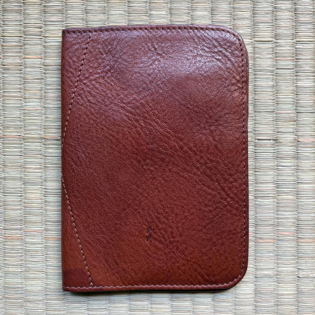 hardgraft イタリア製 本革パスポートカバー ブラウン系