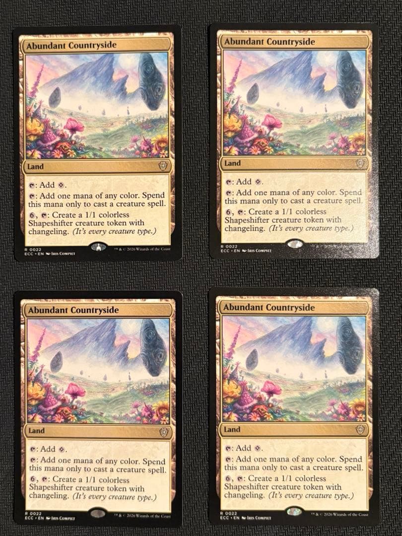 Abundant Countryside 4枚セット ①