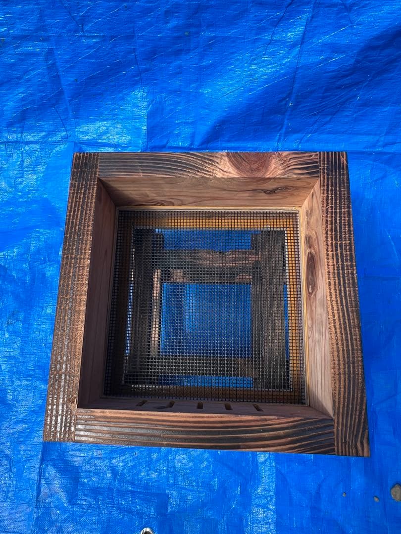 ニホンミツバチ飼育用巣箱　重箱式巣箱