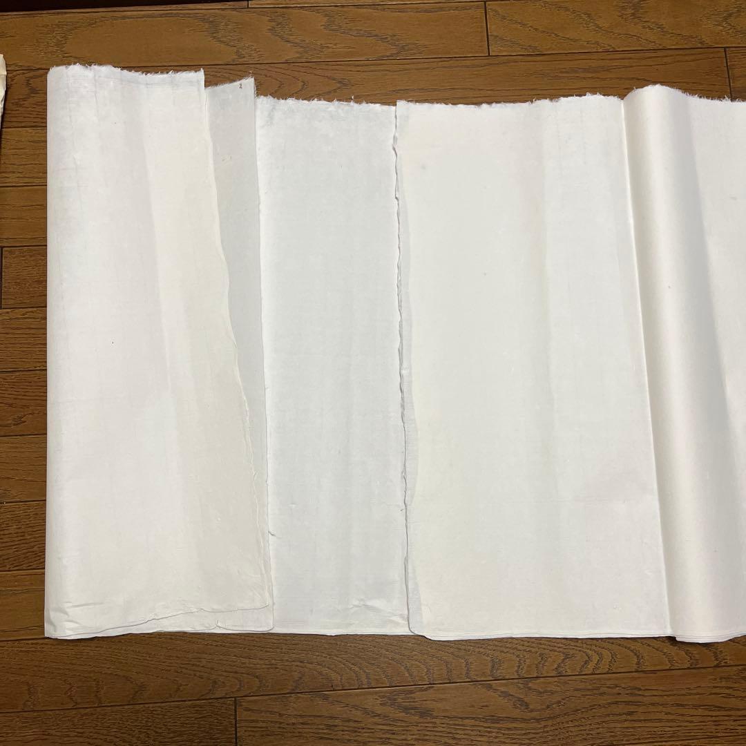 高級手漉き全紙（69×138）108枚その他変わった紙4枚　計112枚