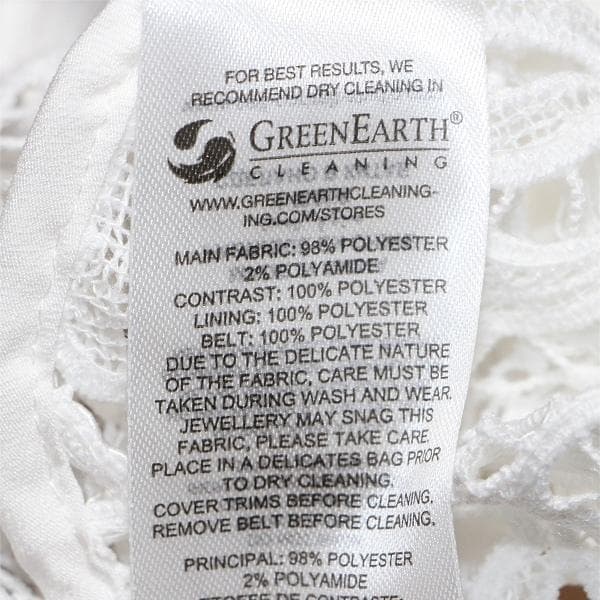 p*u様 セルフポートレイト ワンピース マグノリアレース 白 UK8 未使用