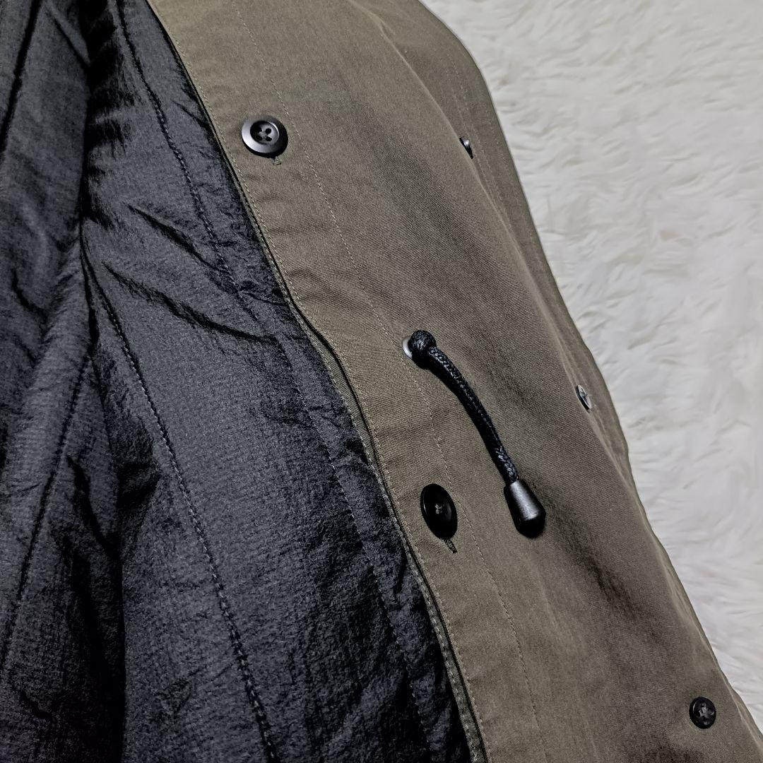 MHL.　VINTAGE COTTON NYLON　ライナー付　カーキ　2