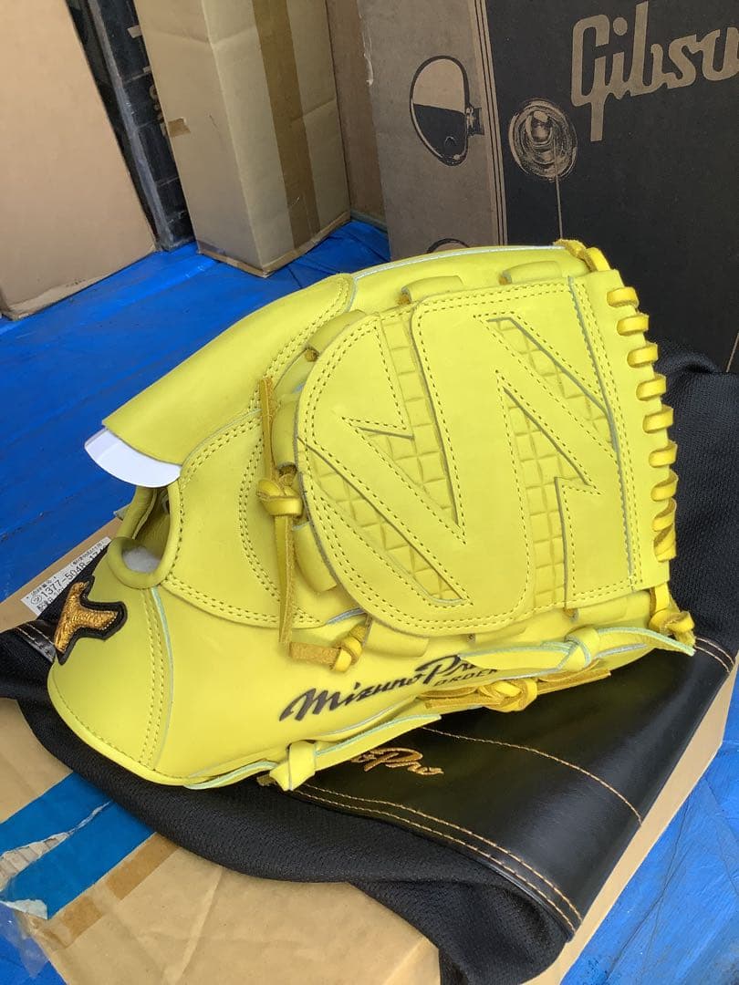 絶版 ミズノプロオーダー  硬式投手用グローブ 中日 小笠原慎之介 甲子園仕様