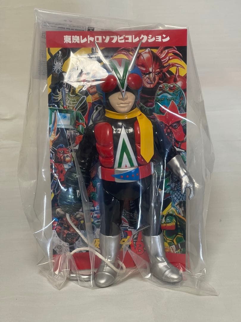 東映レトロソフビコレクション ライダーマン ロープアームひも付きVer.