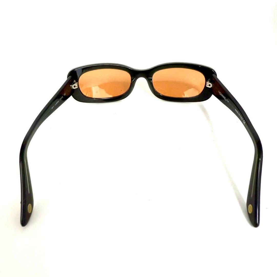 シャネル ココマーク レクタングル サングラス 5011 ブラウン