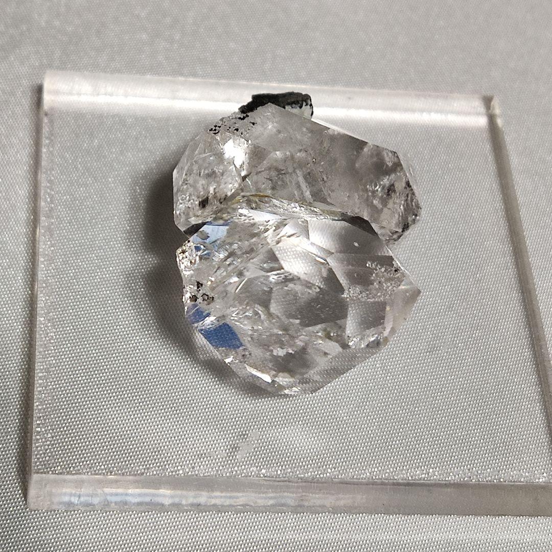 パワーストーン　天然石　原石　ハーキマーダイヤモンド　18 g　No.358